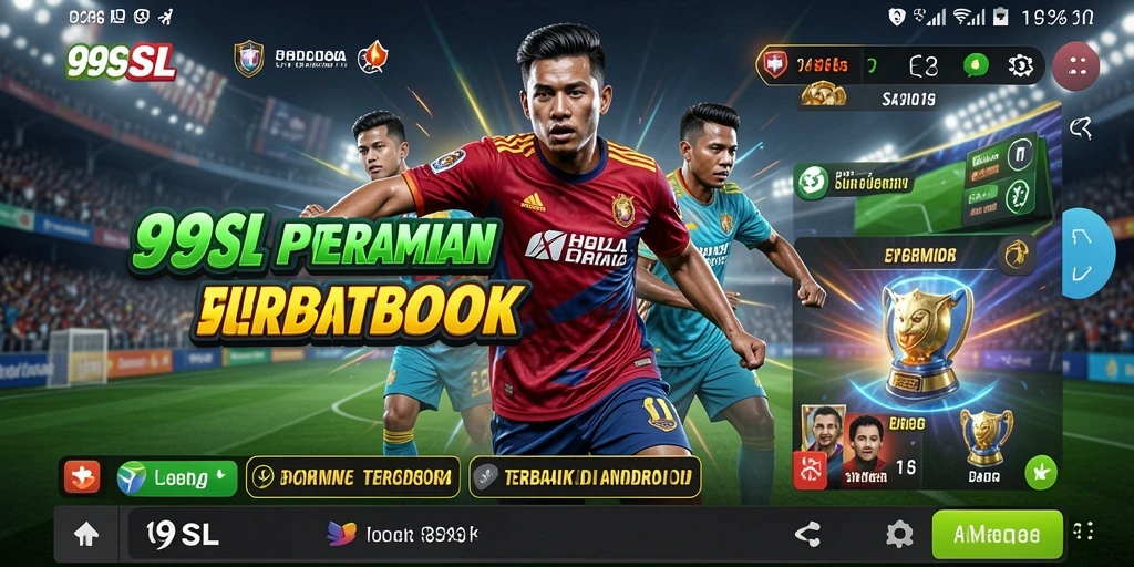 Tampilan utama gameplay 99SL dalam aplikasi Sportsbook.