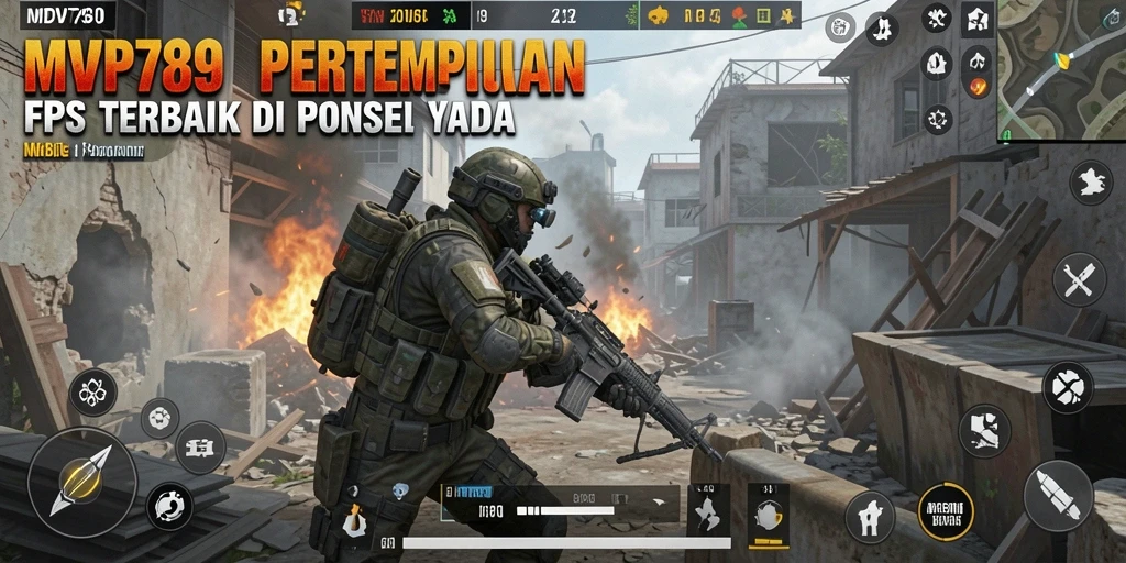 Tampilan gameplay seru di MVP789 dengan aksi tembak-menembak intens.